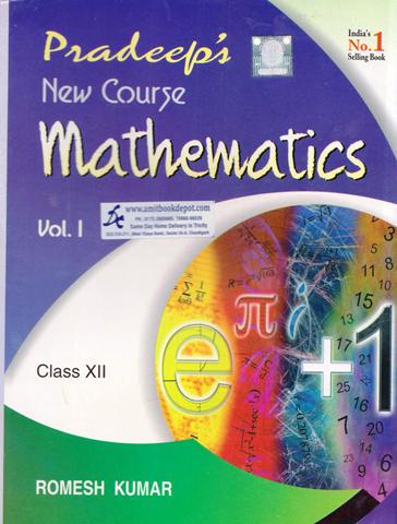 Pradeep New Course Mathematics for Class 12th (Set of 2 Volumes)