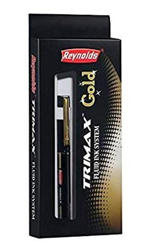 Reynolds Trimax Gold Ball Pen