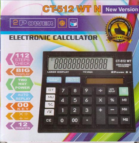 CT 512 WT N Electronic Calculator