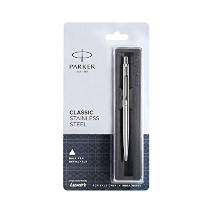 Parker Classic Stainless Steel Refillable Ball Pen