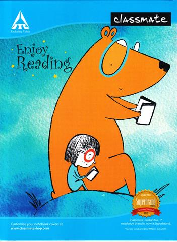 Classmate Fair English Notebook 172 Pages (Size 24x18 cm)