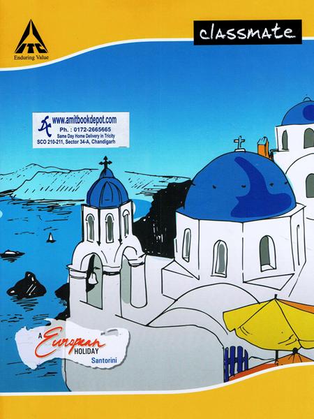 Classmate Interleaf Hindi Fair Notebook 120 Pages (Size 24x18 cm)