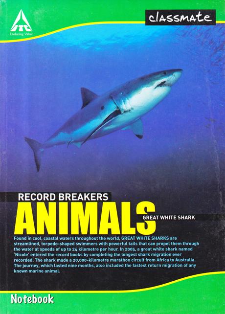 Classmate Hard Cover Notebook 236 Pages Rs 110/-