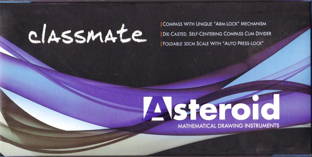 Classmate Asteroid Mathematical Drawing Box