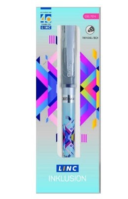 Linc Inklusion Blue Gel Pen Rs 20/-