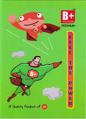 Be Positive Premium Hindi Notebook 32 Pages (Size 24x18 cm)