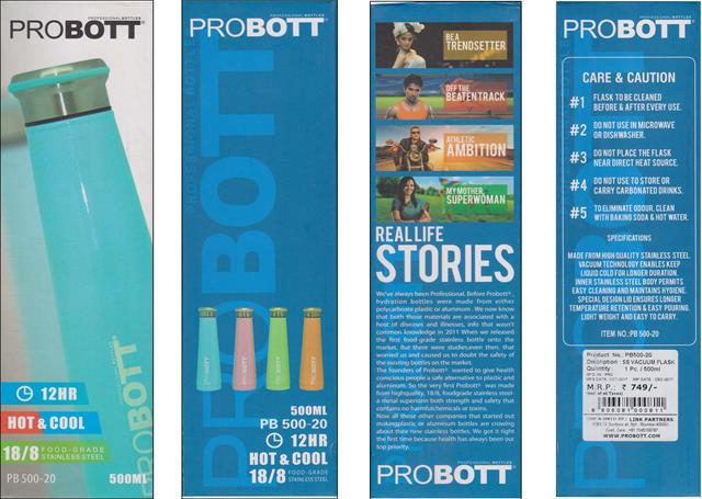 PROBOTT Vacuum Flask 500ml