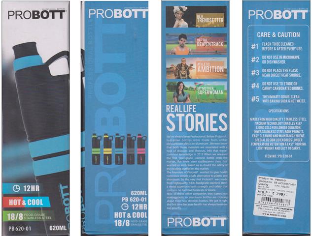 PROBOTT Vacuum Flask 620ml