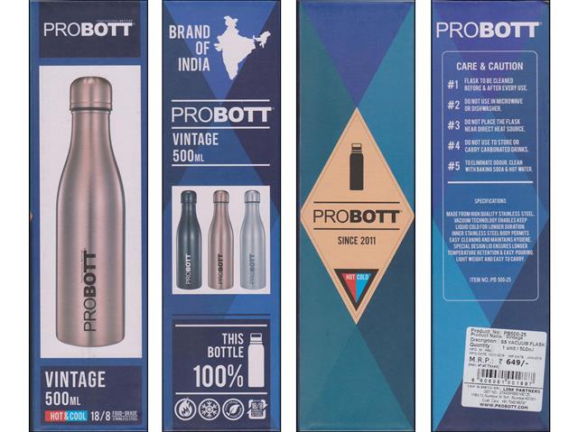PROBOTT Vacuum Flask 500ml