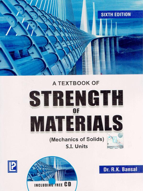 A Textbook of Strength of Materials (Mechanics of Solids) (NEW)