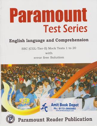 SSC Tier 2 Model Papers 1 to 20 English Language & Comprehension (NEW)