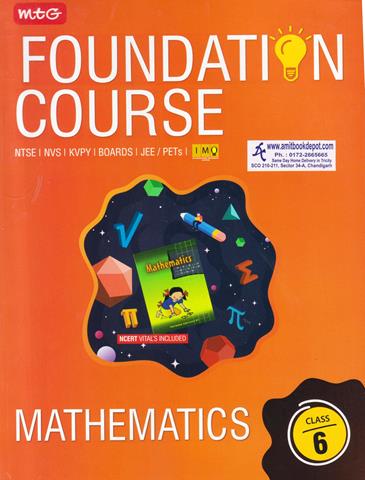 MTG Foundation Course Mathematics for Class 6th