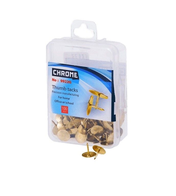 Chrome Clip and Pins