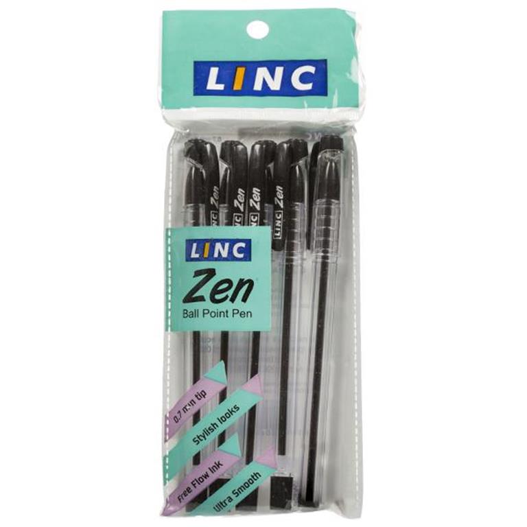 Linc Zen Black Ball Point Pen