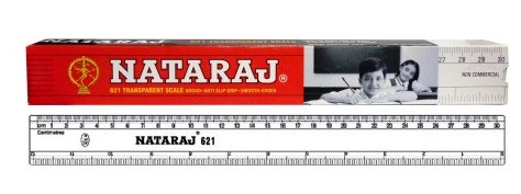 Nataraj 621 Transparent Scales 30 cm