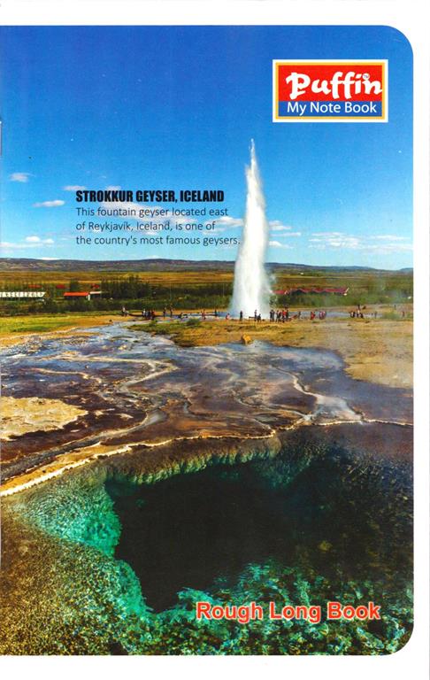 Doaba Puffin Rough Notebook 136 Pages (Regular Size 27.2X16.7 cm)