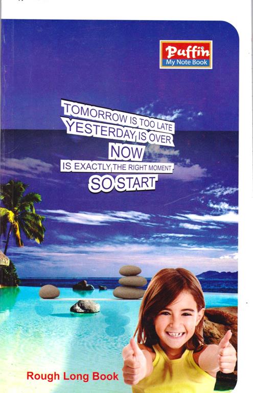 Doaba Puffin Rough Notebook 292 Pages (Regular Size 27.2X16.7 cm)