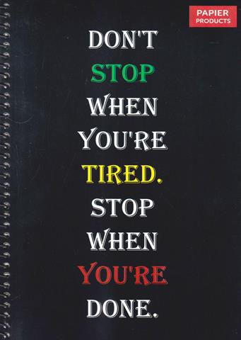 PAPIER Fair Spiral Notebook