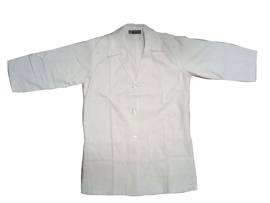 Lab Coat for School and College Students (Full Sleeves)
