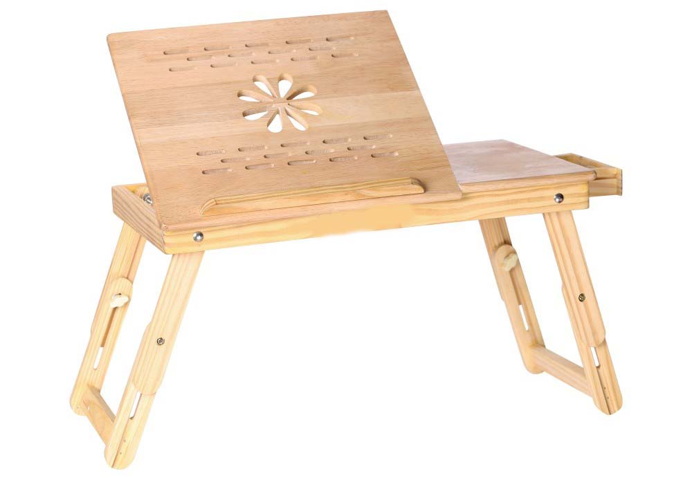 Wooden Study Table (Adjustable Legs)