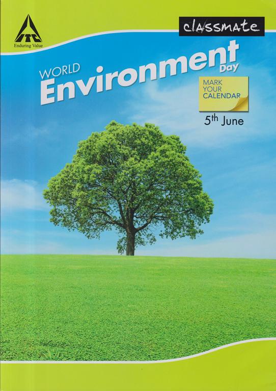 Classmate Unruled Notebook 240 Blank Pages (Size 29.7x21 cm)