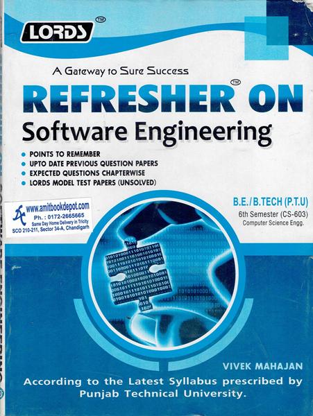 Lords Refresher on Software Engineering CSE 6th Sem PTU