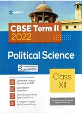 Arihant CBSE Term 2 2022 Political Science Sample Papers for Class 12