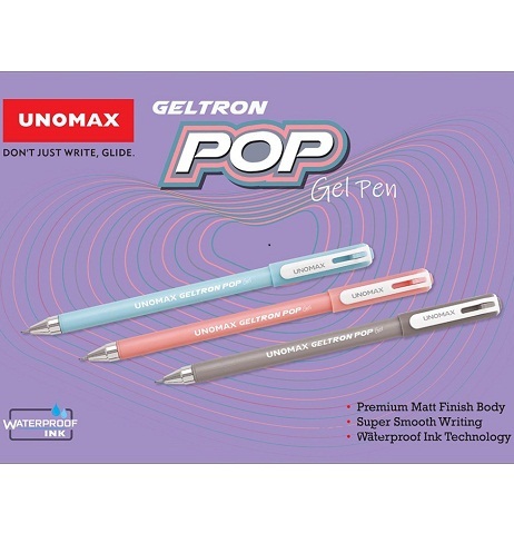 Unomax Geltron Pop Gel Pen (Waterproof)