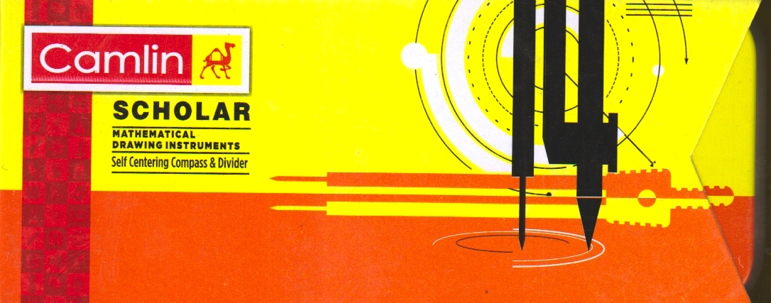 Camlin Scholar Mathematical Drawing Instuments Geometry Box