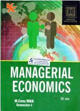 Managerial Economics for MCOM and MBA 1st Semester PU Chandigarh