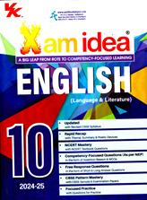 Xam Idea English Language and Literature for Class 10th 2023-24