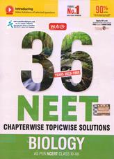 MTG 36 Years Biology NEET Chapterwise Topicwise Solutions