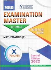 MBD Examination Master Mathematics Term 2 for Class 10th Punjab Board