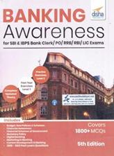 Disha Banking Awareness for SBI IBPS Bank Clerk PO RRB RBI Exams