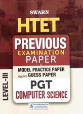 Swarn HTET Previous Examination Paper Level 3 PGT Computer Science