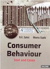 Consumer Behaviour Text And Cases MCom 4th Semester PU Chandigarh