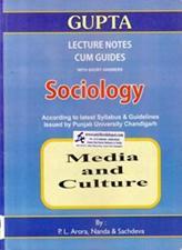 Media and Culture for MA Sociology 4th Sem PU Punjabi Medium