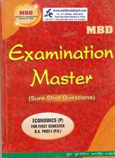 MBD Examination Master Economics BA 1st Semester PU (Punjabi Medium)