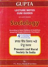 Peasants and Rural Society in INdia for MA Sociology 2nd Semester PU Punjabi Medium