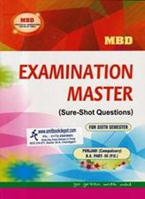 MBD Examination Master Punjabi (Compulsory) BA 6th Semester PU