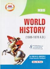 MBD World History (1500-1870 A.D.) BA 5th Sem PU (English Medium)