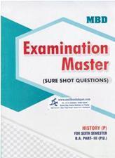 MBD Examination Master History BA 6th Sem PU (Punjabi Medium)