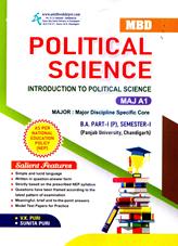 MBD Political Science BA 1st Sem PU (English Medium)
