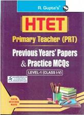 R Gupta HTET Level 1 PRT Primary Teacher Class 1st to 5th Previous Years Papers and Practice MCQs