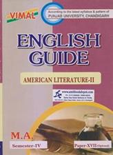Vimal English Guide American Literature 2 MA 4th Sem Paper 5