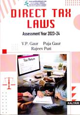 Kalyani Direct Tax Laws BCOM 6th Semester PU Chandigarh