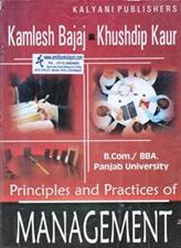 Principles of Practices of Management BCom/BBA 1st Semester PU Chandigarh