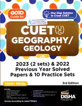 Goto guide for cuet geography/geology 3rd edition previous year solved papers & 10 practice sets
