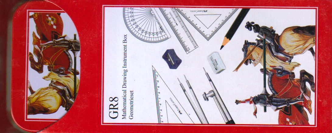 Faber Castell GR8 Mathematical Instrument Geometry Box