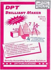 DPT Brilliant Maker BCom 1st Semester PU Chandigarh